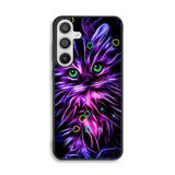 Cat Glow Purple 1st Samsung Galaxy A26 Case FE2887