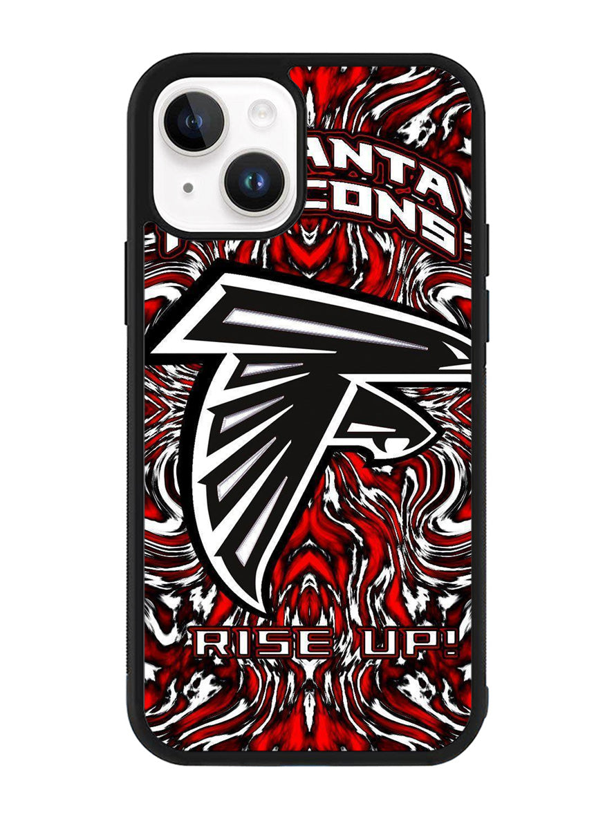 Atalanta Falcons Rise Up iPhone 14 Case FZ3908