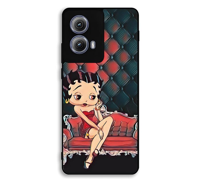 Betty Boop Wallpaper Motorola Moto Edge 2024 Case FE6225