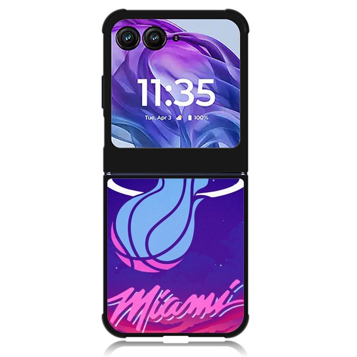Miami Heat Vice Motorola Moto Razr 2024 , Moto Razr 50 Case