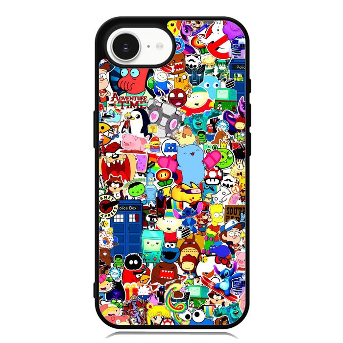 Doodle Art iPhone 16e Case