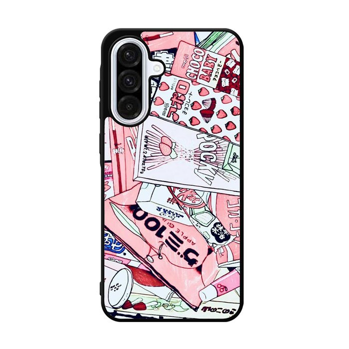 Japanese Pink Samsung Galaxy A36 Case FE1574