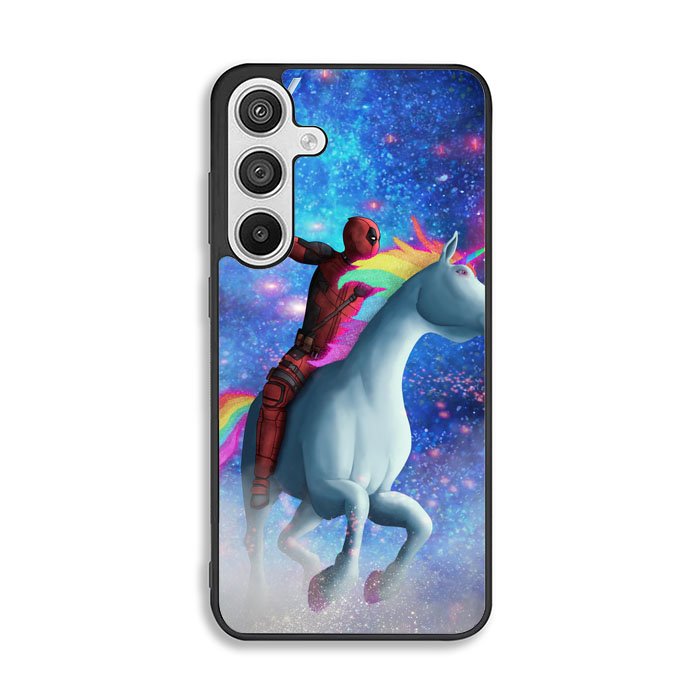 Deadpool on a Unicorn Samsung Galaxy A26 Case FE7098