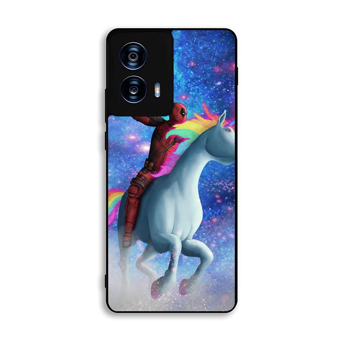 Deadpool on a Unicorn Motorola Moto G Power 5G 2024 Case FE7098