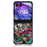 Doodles Music Motorola Moto Razr 2024 , Moto Razr 50 Case