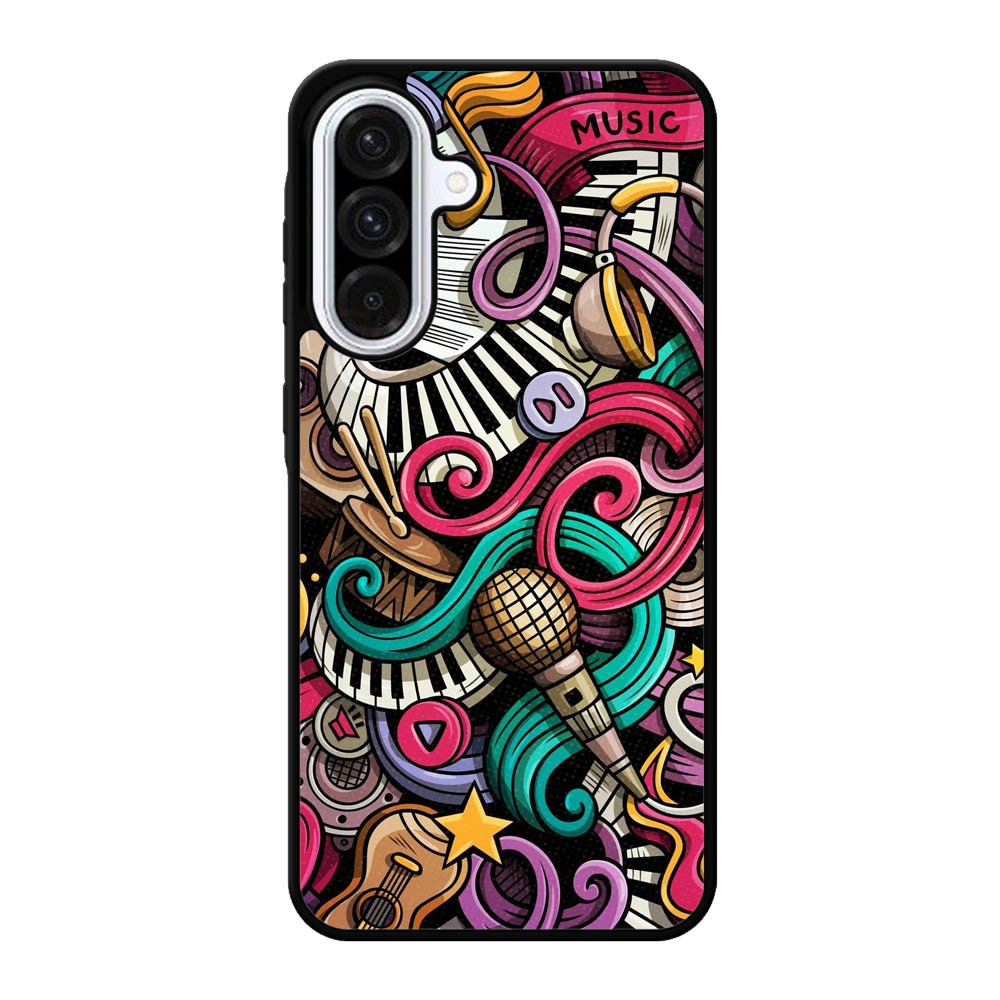 Doodles Music Samsung Galaxy A56 Case FE7897