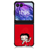 Black Betty Boop Motorola Moto Razr 2024 , Moto Razr 50 Case