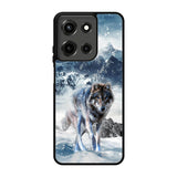 White Wolf Motorola Moto G 5G 2025 Case FE0692
