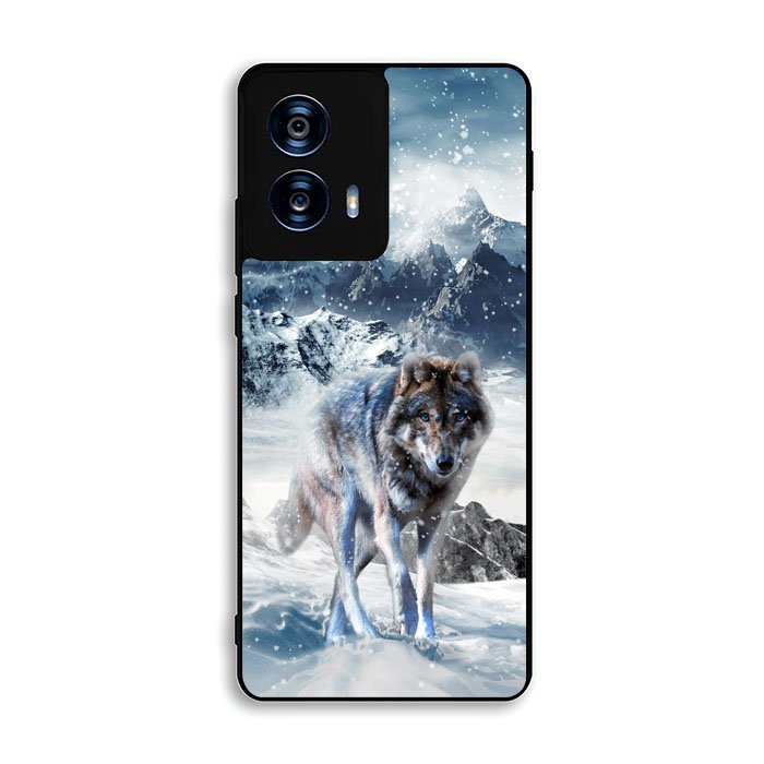 White Wolf Motorola Moto G Power 5G 2024 Case FE6276