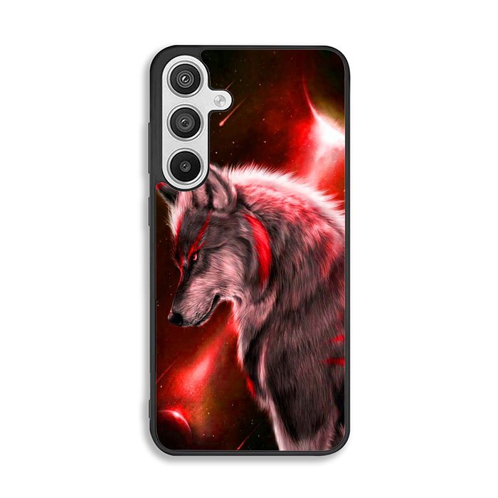 Cool Wolf Red Samsung Galaxy A26 Case FE6917