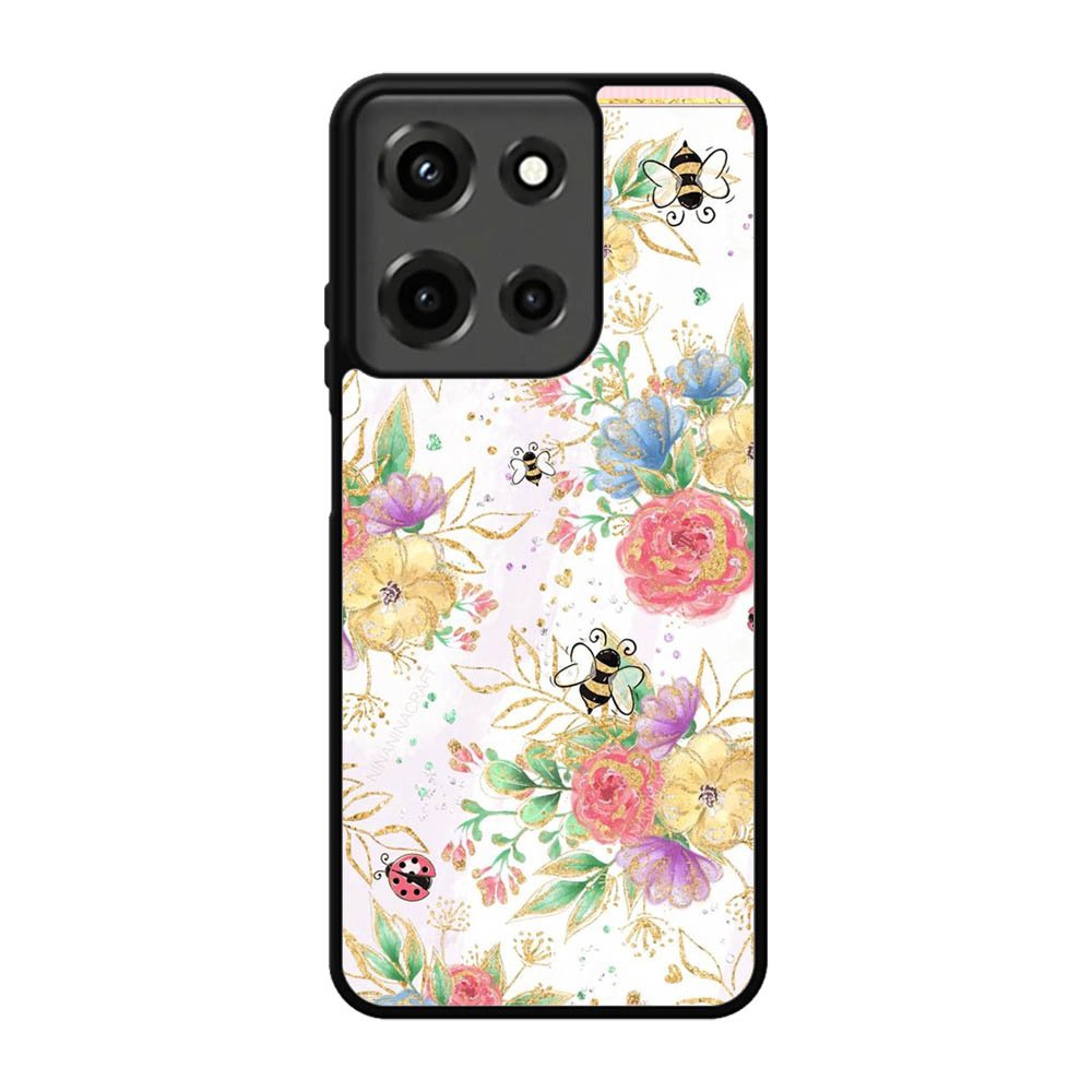 Bee Spring Flowers Motorola Moto G 5G 2025 Case FE8094