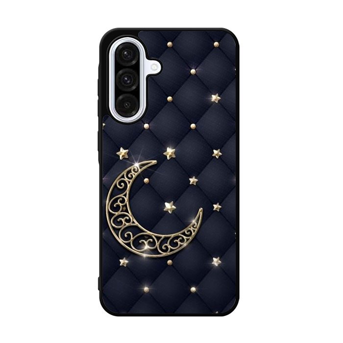 Golden Stars and Moon Samsung Galaxy A36 Case FE1549