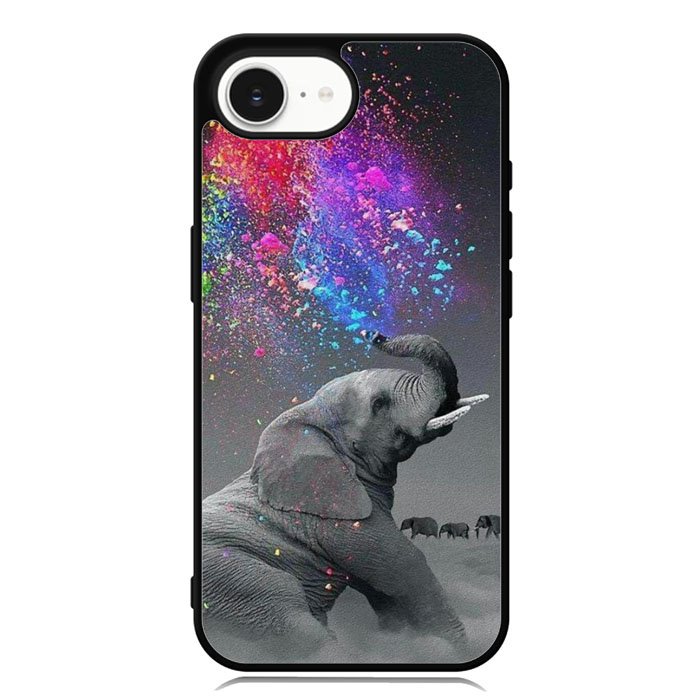 Elephant Wallpaper iPhone 16e Case