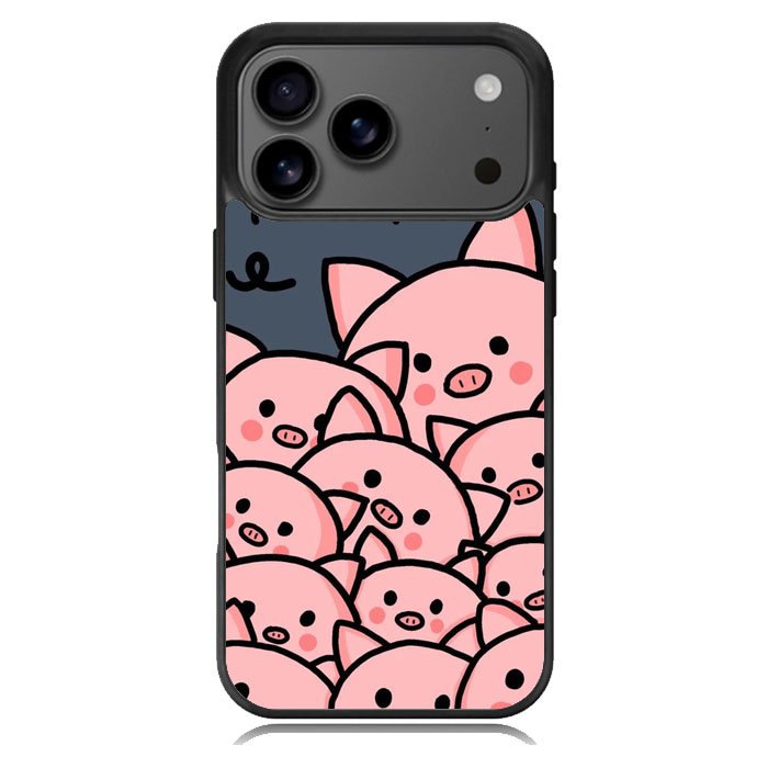 Many Pigs iPhone 18 Pro Case DC1088