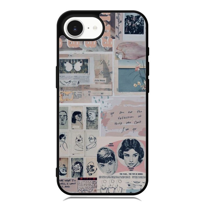 Vintage Retro 90's Aesthetic iPhone 16e Case FE0093