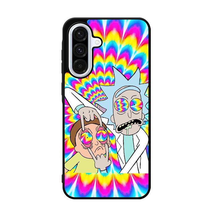 Rick And Morty Streaked Samsung Galaxy A36 Case FE1651