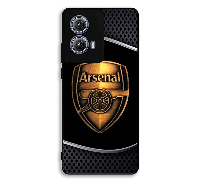Arsenal Logo Gold 2nd Motorola Moto Edge 2024 Case FE4324