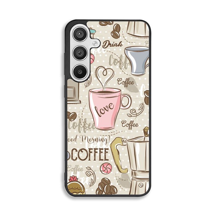 Coffee Wallpaper Cute Samsung Galaxy A26 Case FE5225