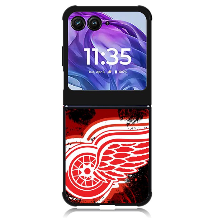 Detroit Red Wing Logo Motorola Moto Razr 2024 , Moto Razr 50 Case