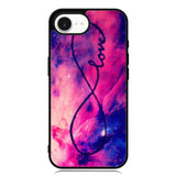 Galaxy Nebula Infinity Love iPhone 16e Case