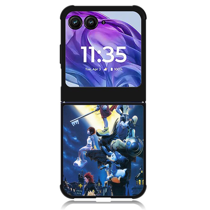 Kingdom hearts 1st Motorola Moto Razr 2024 , Moto Razr 50 Case