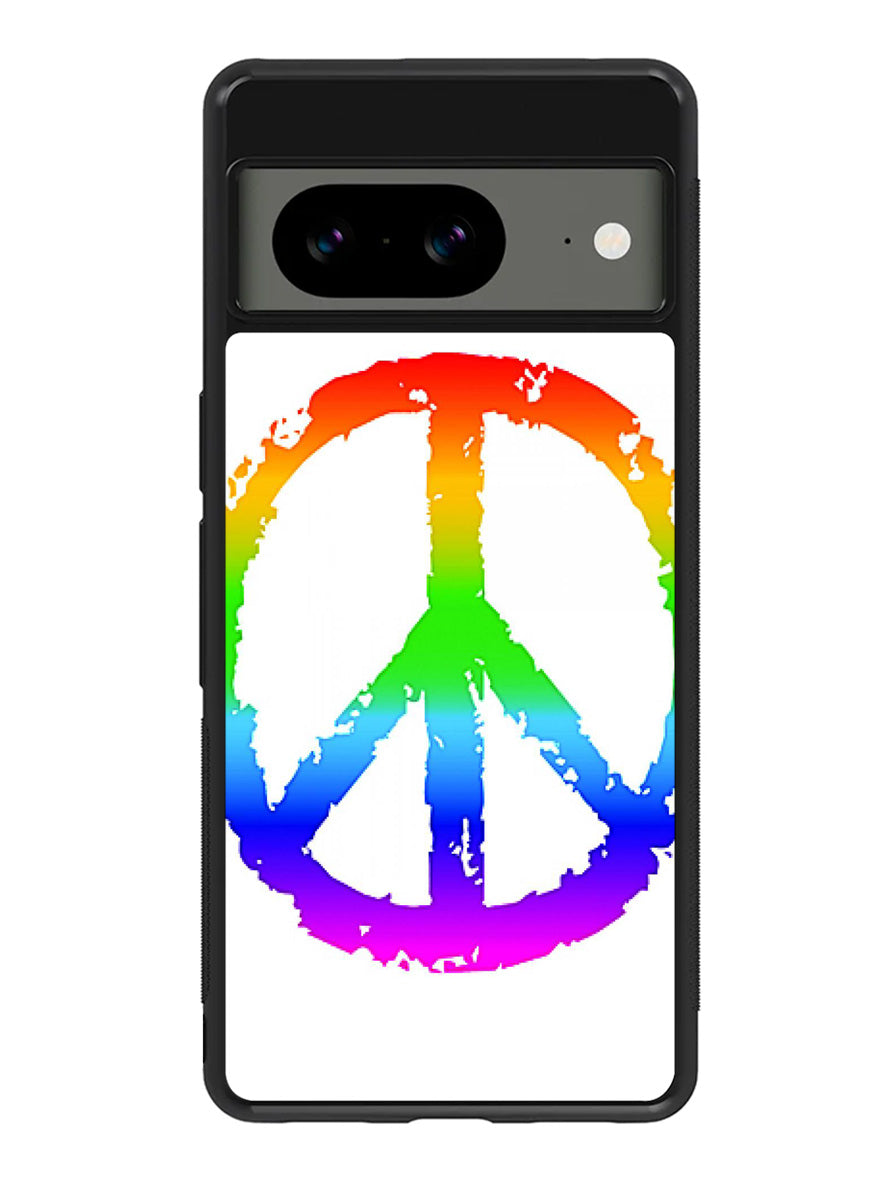 60S Peace Sign Logo Google Pixel 8A Case FZ0209