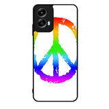 60S Peace Sign Logo Motorola Moto G 5G 2024 Case FZ0209