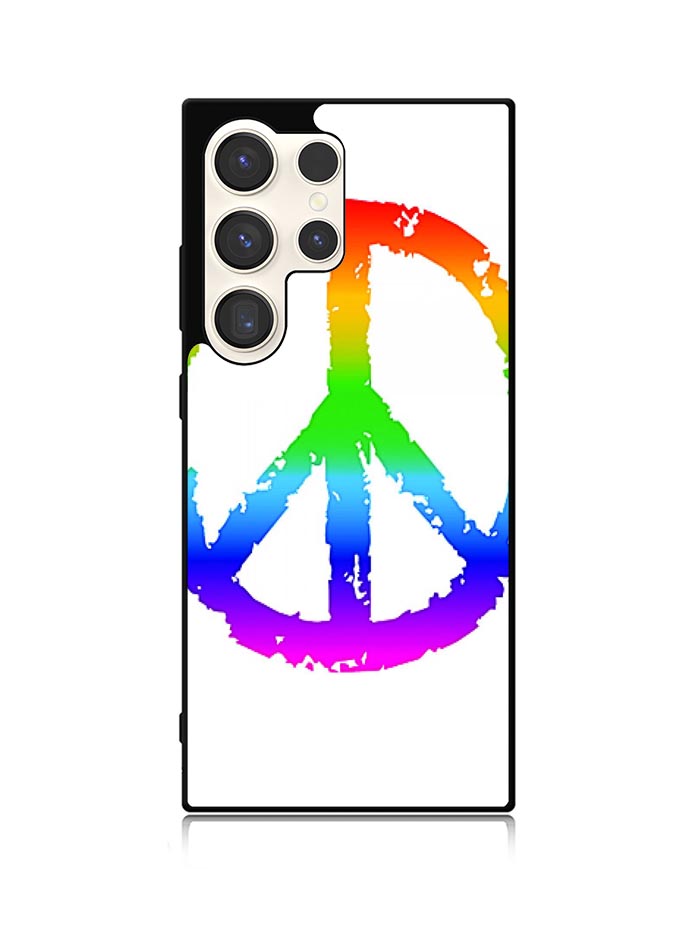 60S Peace Sign Logo Samsung Galaxy S24 Ultra 5G Case FZ0209