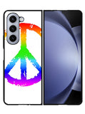 60S Peace Sign Logo Samsung Galaxy Z Fold 5 5G Case FZ0209