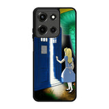 Alice Wonderland On Tardis Motorola Moto G 5G 2025 Case FE6713