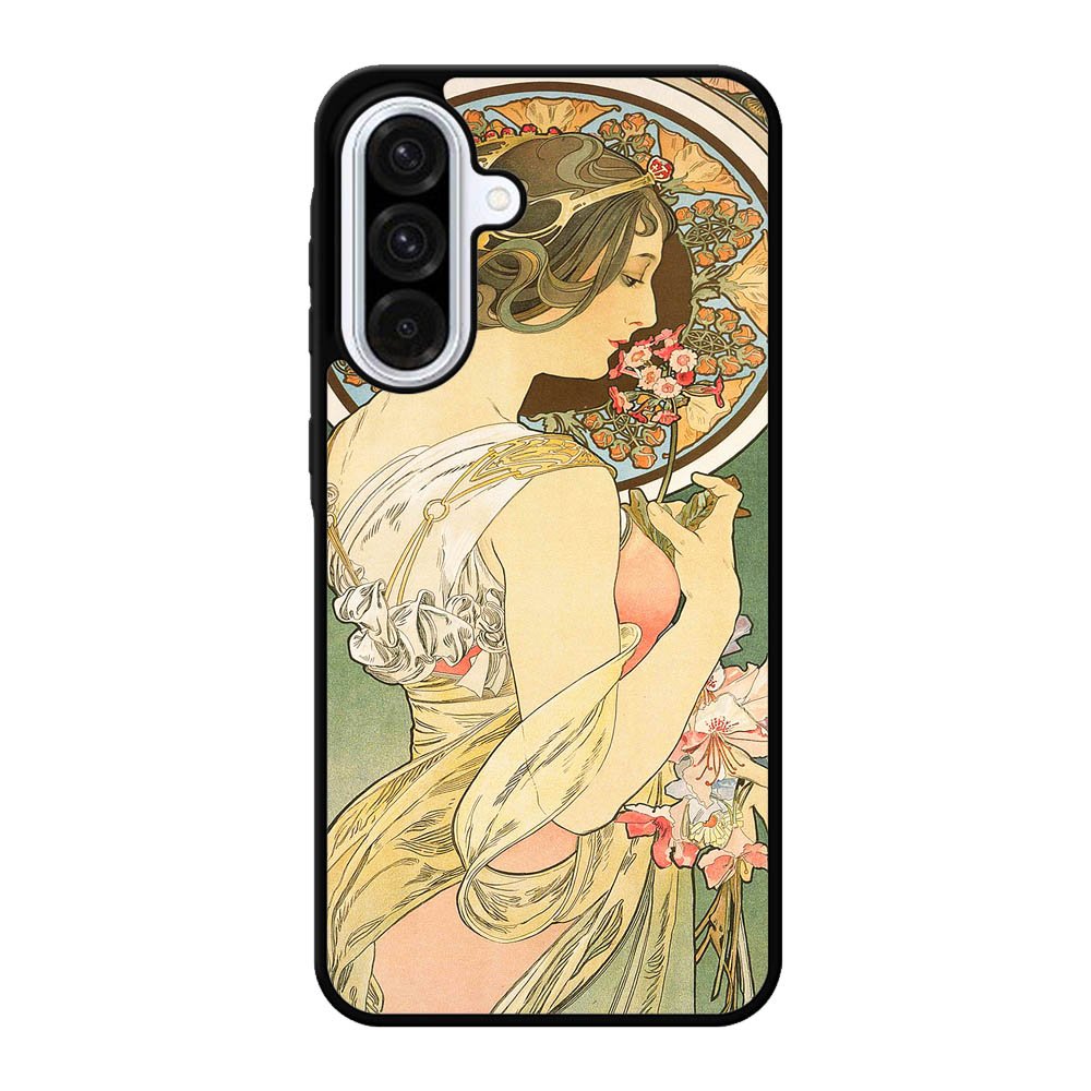 Alphonse Mucha Primrose Art Nouveau Samsung Galaxy A56 Case FE3382