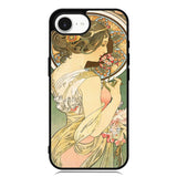 Alphonse Mucha Primrose Art Nouveau iPhone 16e Case