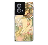 Alphonse Mucha Primrose Art Nouveau Motorola Moto Edge 2024 Case FE7864