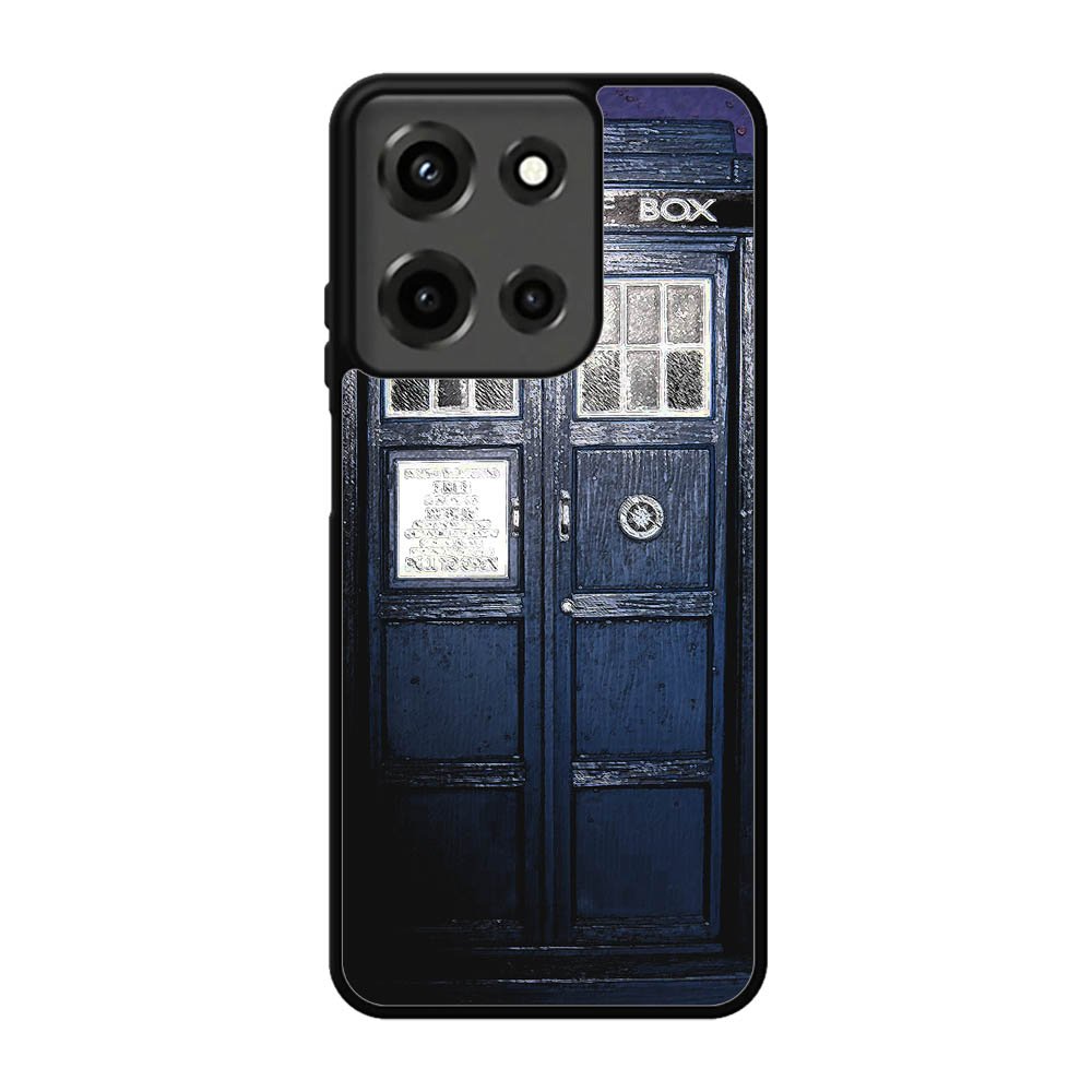 Dark Blue Tardis Doctor Who Toy Motorola Moto G 5G 2025 Case FE0783