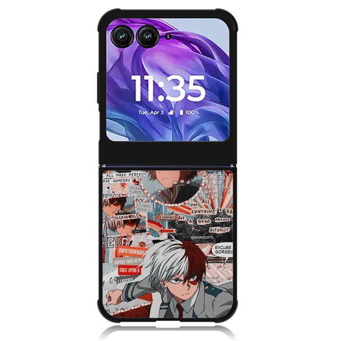 Todoroki Shouto 1st Motorola Moto Razr 2024 , Moto Razr 50 Case