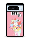 BT21 Ice Cream Google Pixel 8 Pro Case FZ5401