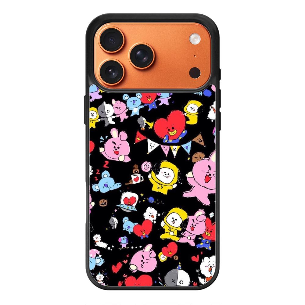 BT21 in Planet Py iPhone 18 Pro Max Case
