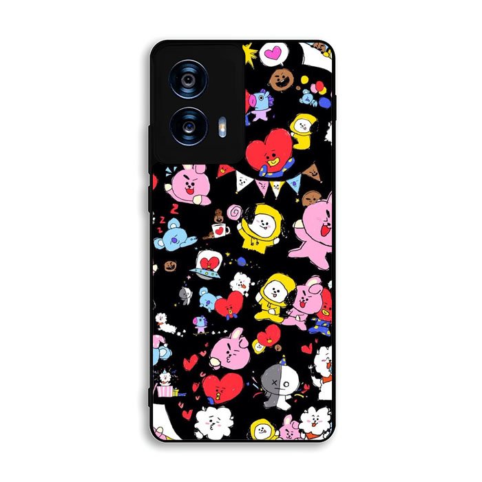 BT21 in Planet Py Motorola Moto G Power 5G 2024 Case FE1198