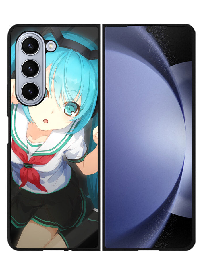 Hatsune Miku Student Girl Samsung Galaxy Z Fold 5 5G Case FZ5485