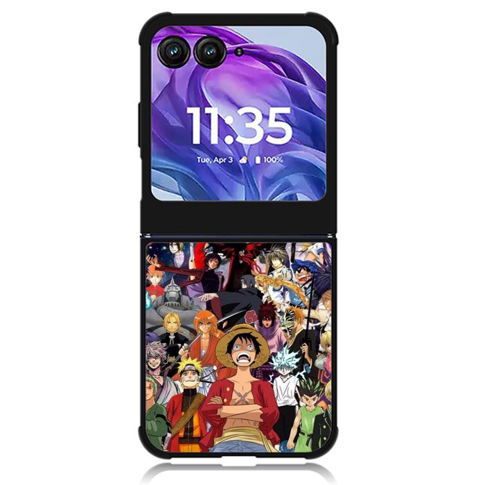 All Anime Character Motorola Moto Razr 2024 , Moto Razr 50 Case