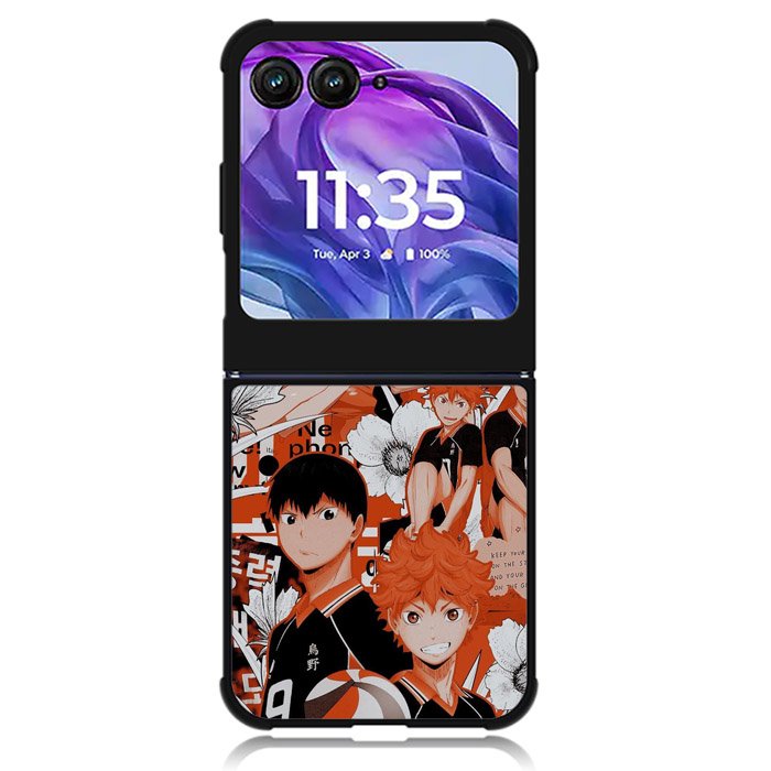 Haikyuu Anime Motorola Moto Razr 2024 , Moto Razr 50 Case