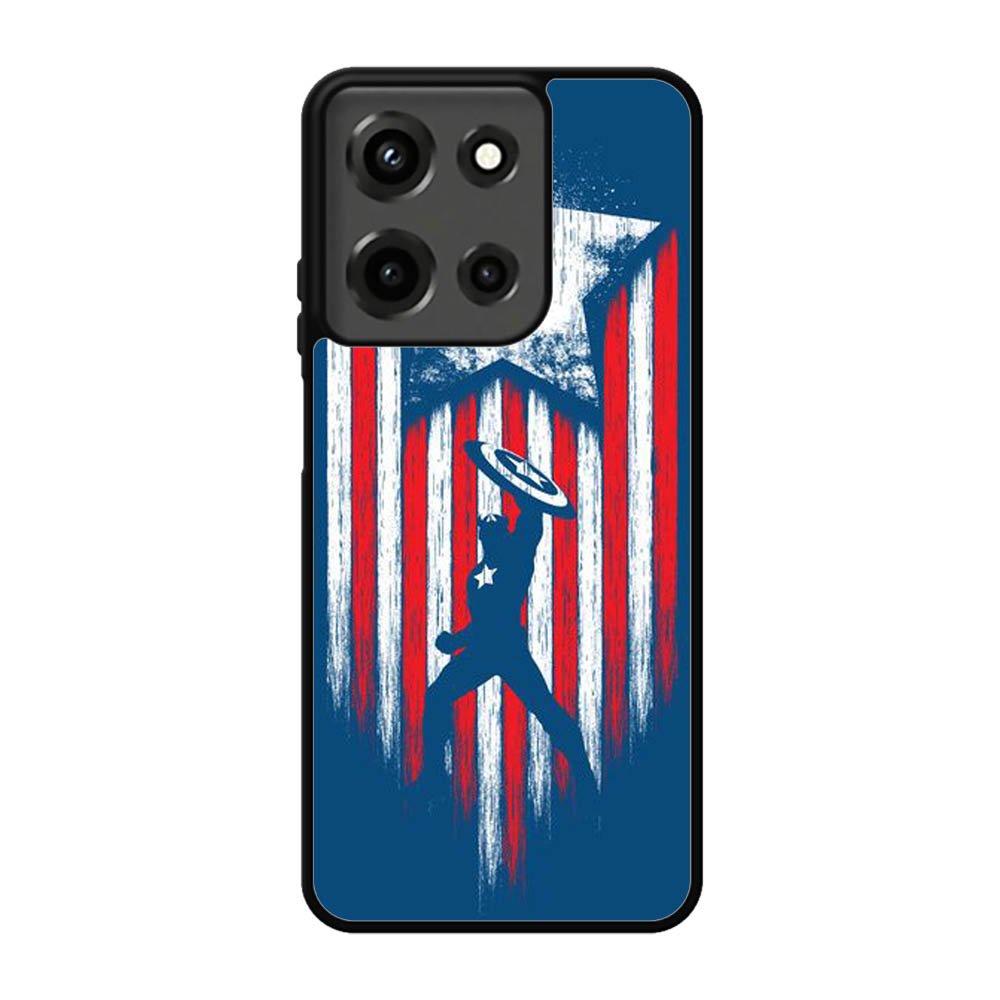 Captain America Blue Motorola Moto G 5G 2025 Case FE6669