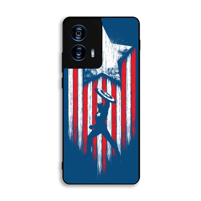 Captain America Blue Motorola Moto G Power 5G 2024 Case FE2157