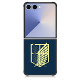 Attack On Titan Simple Insignia Samsung Galaxy Z Flip 7 Case