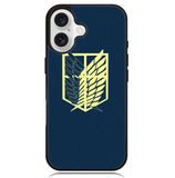 Attack On Titan Simple Insignia iPhone 16 Case
