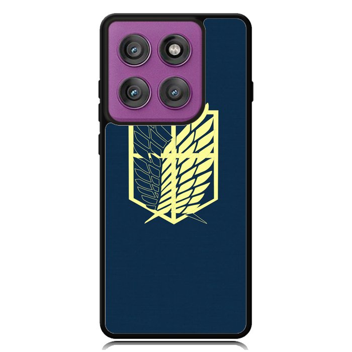 Attack On Titan Simple Insignia Motorola Moto Edge 2025 | Moto Edge 60 Fusion | Moto Edge 60 Pro Case