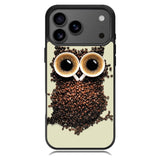 Coffee owl iPhone 17 Pro Max Case