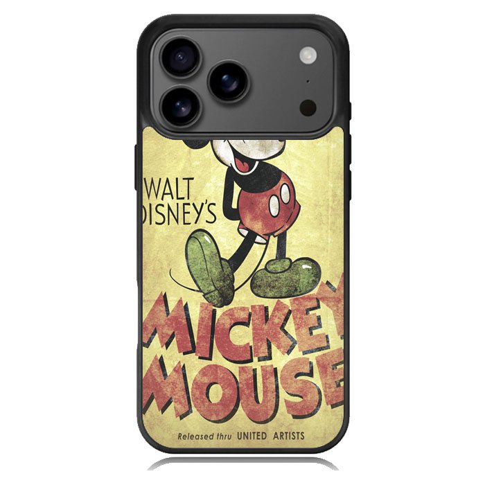 Retro Mickey Mouse iPhone 18 Pro Case DC1576