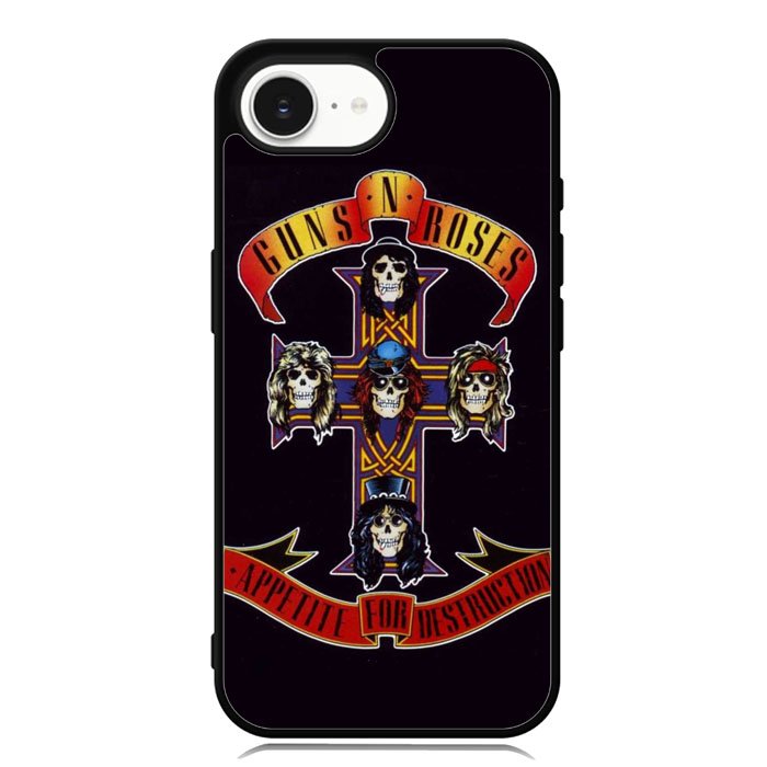 Rock Bands Guns N Roses iPhone 16e Case FE1045