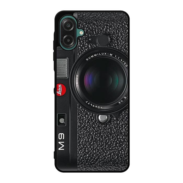 Black M9 Leica Camera Samsung Galaxy A07 Case